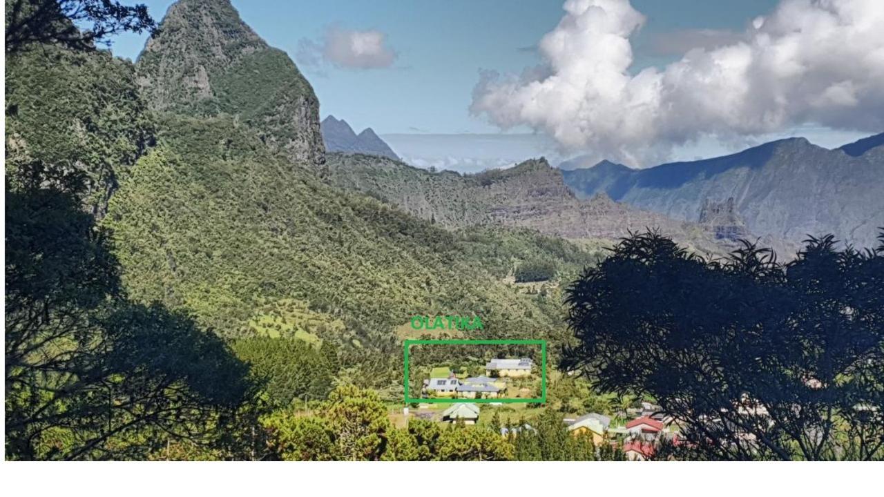 OLATIKA - gîte des cascades Cilaos Exterior foto